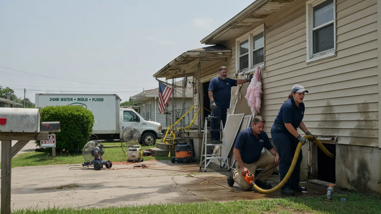 Water Damage Repair in Easton, IL near me